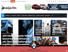 Tablet Screenshot of naija.fm